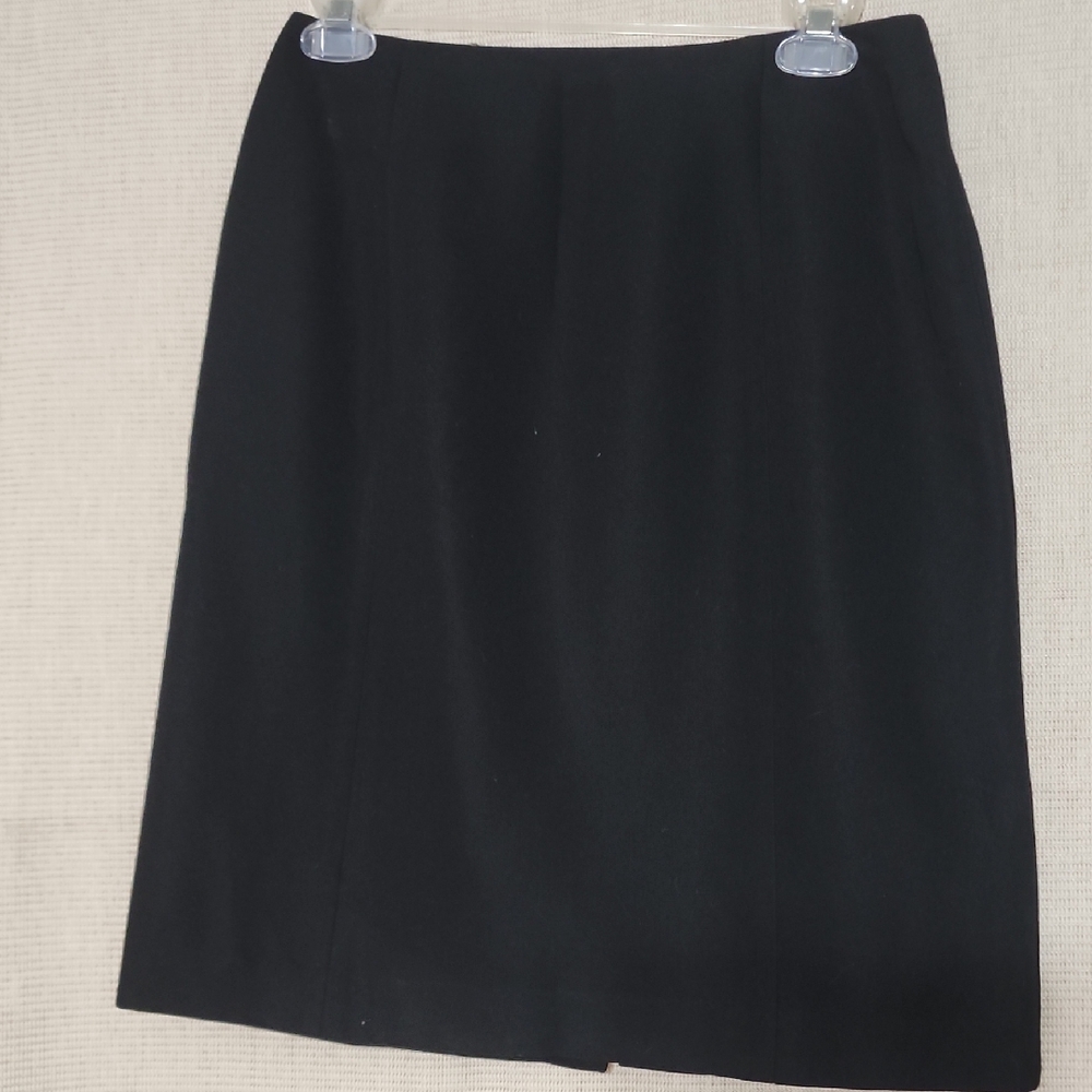 Liz Baker Classic Black Pencil Skirt